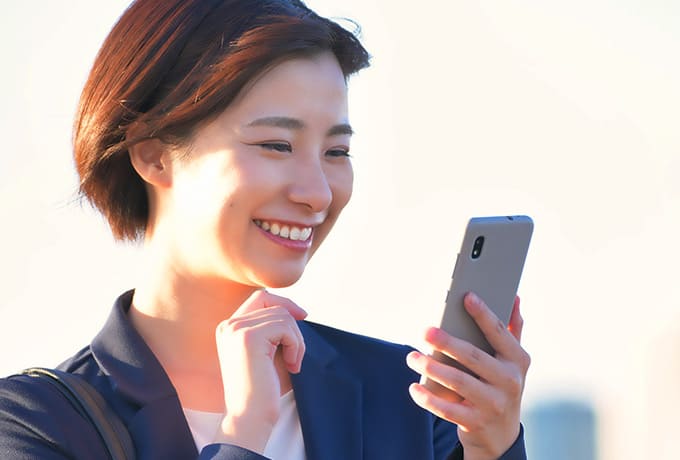 安心の報告システムを採用